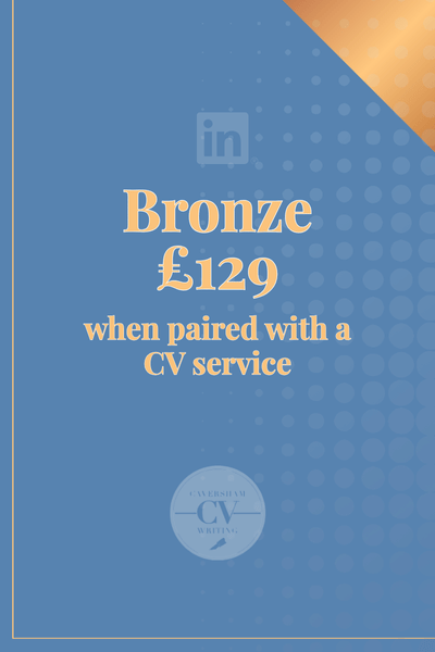 LinkedIn Profile Services UK Bronze Caversham CV